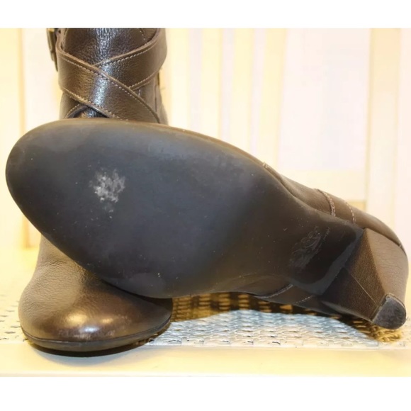 FORNARINA Leather Heel Equestrian Riding Boots - Picture 8 of 8